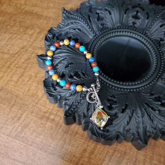 Carolyn Pollack Southwest Gemstone Bracelet - Picture 9 of 16